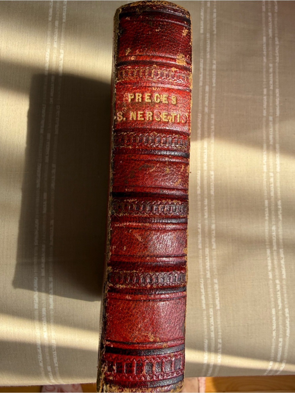 A Book of prayer in 33 Language“Venetis In Insula S.Lazari” 1869 - Black & Cream